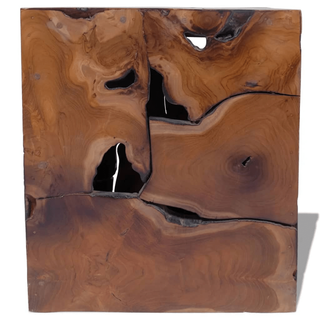 Teak Cube Coffee Table or Stools - vidaXL - Coffee Table LLC - 